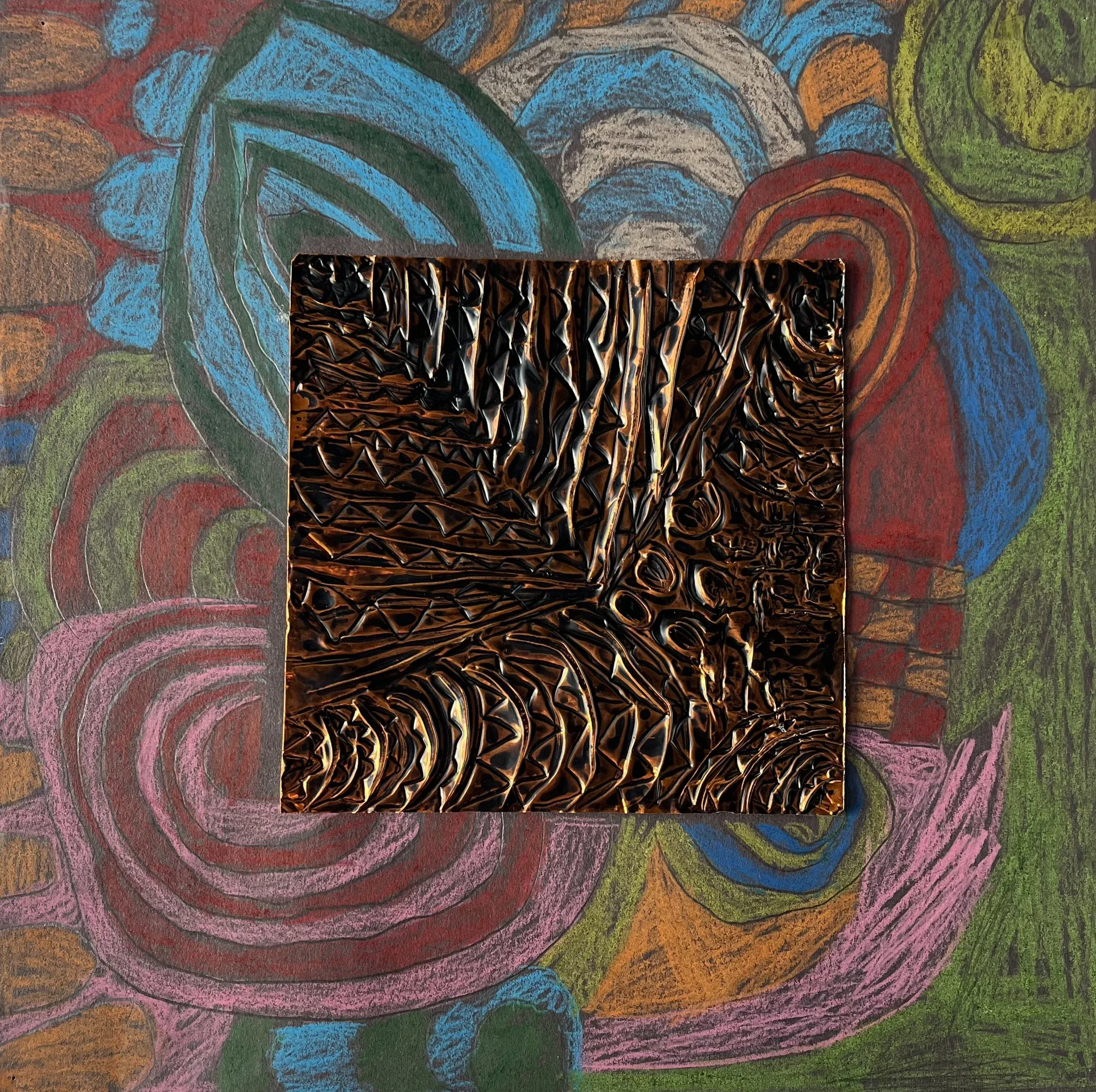 Brooke Archambault, 5th grade, Mixed media, watercolor, colored pencil, paper, Self Portrait , Biddeford Middle School, Teacher: Samara Yandell