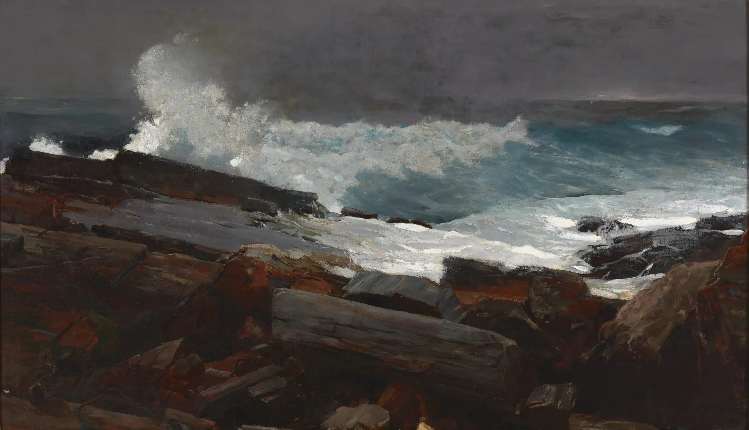 Winslow Homer, “Weatherbeaten,” 1894. A new installation at the Portland Museum of Art brings new perspectives to one of the museum's signature works. PORTLAND MUSEUM OF ART, MAINE