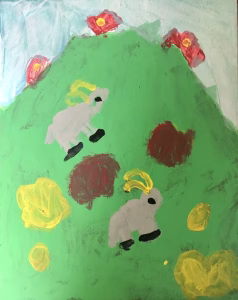 Goat Mountain by Nora, Age 7