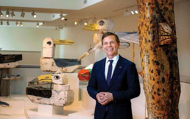 FILE PHOTO / TIM GREENWAY. Mark Bessire, director of the Portland Museum of Art