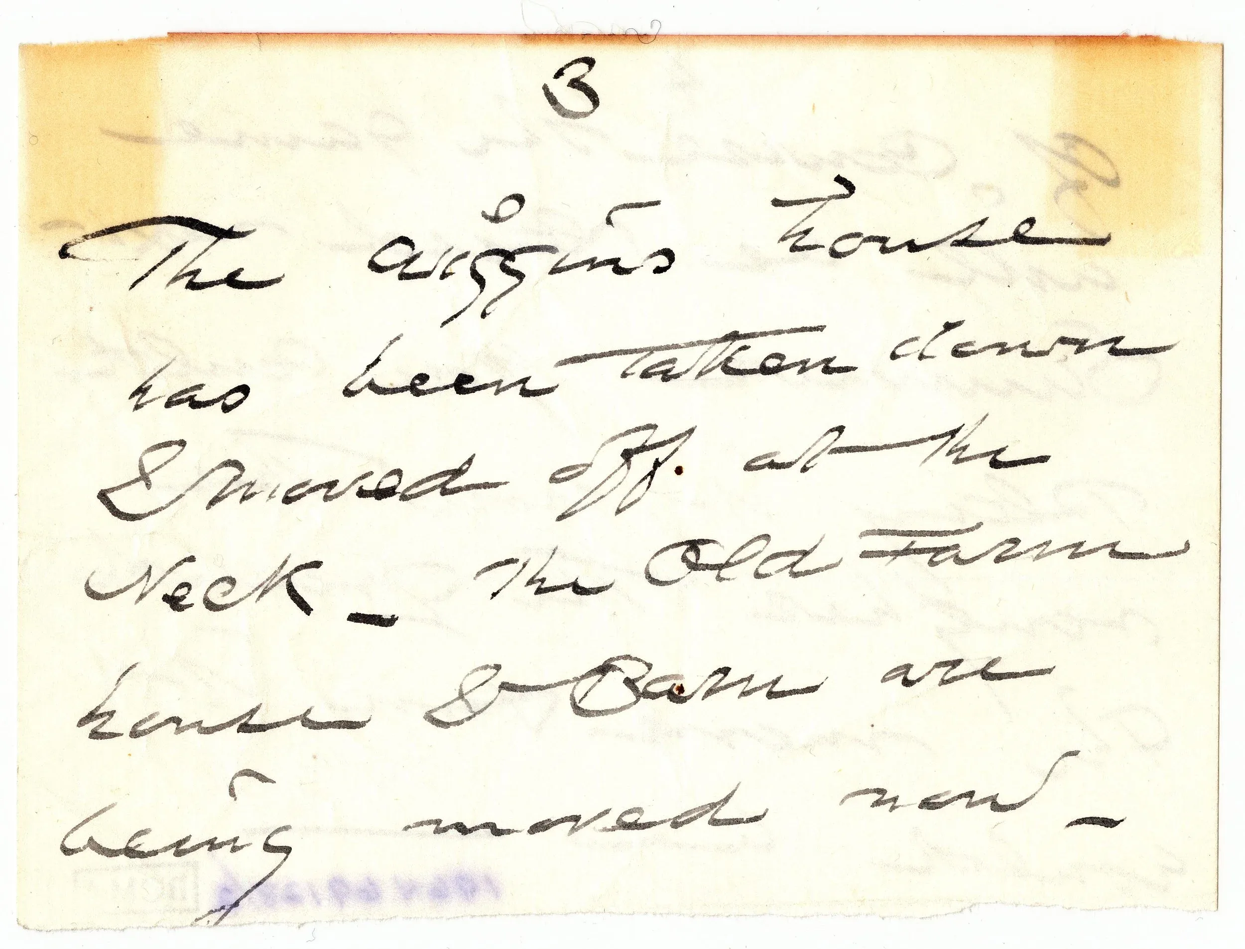 Winslow Homer, Letter to Arthur B. Homer (Brother) , January 21, 1907, ink on paper, Bowdoin College Museum of Art, Brunswick, Maine, Gift of the Homer Family, 1964.69.128.a.–c.