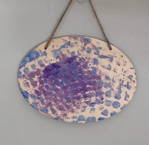 Blue Spots by Theo, Age 2