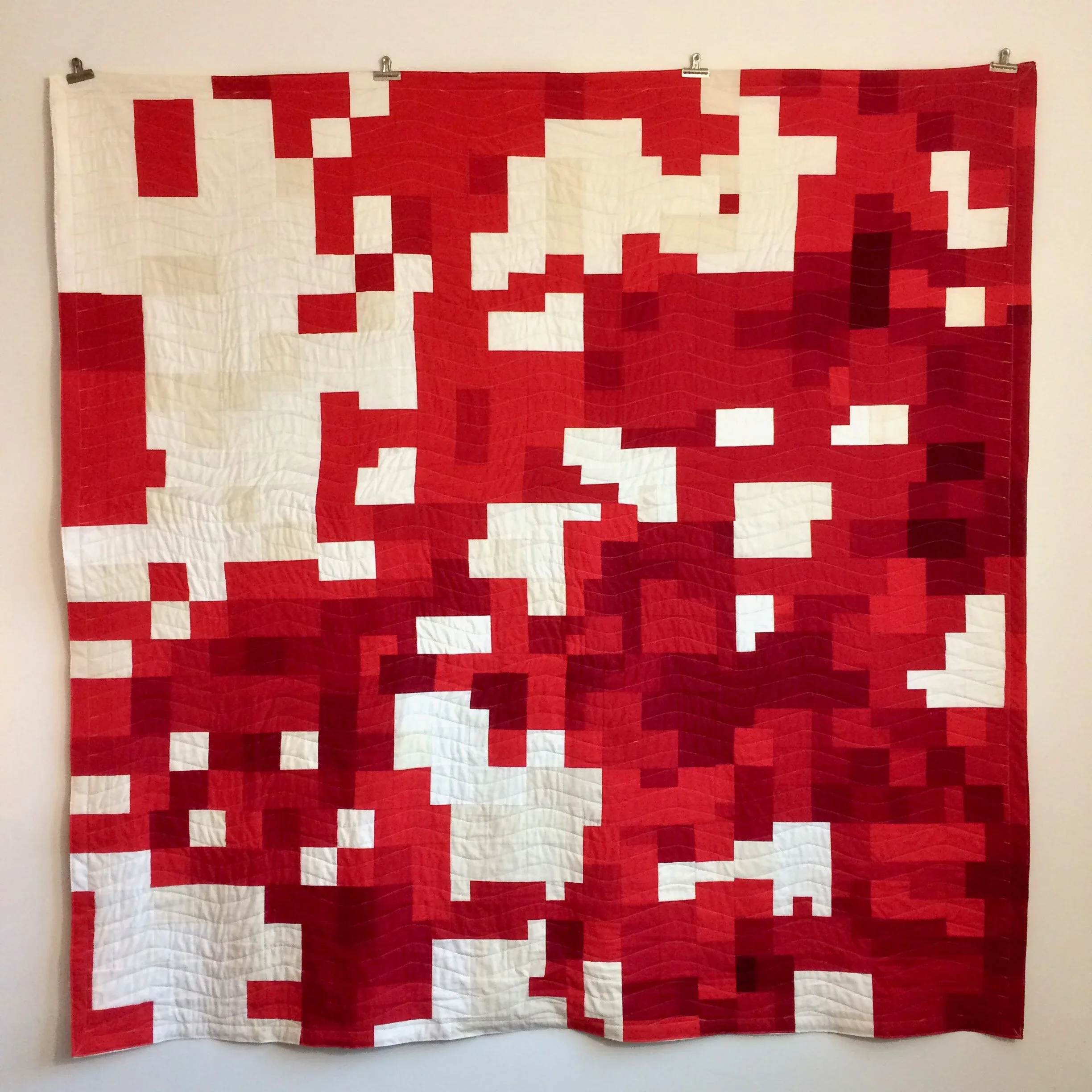  Christopher Dudley (United States, born 1974),  Gov't Benefit,&nbsp; 2020, Cotton fabric, thread, and batting, 75 x 75 inches, Courtesy of the artist&nbsp; 