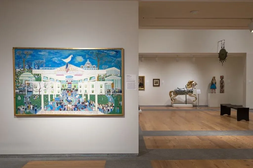 An installation view of the exhibition