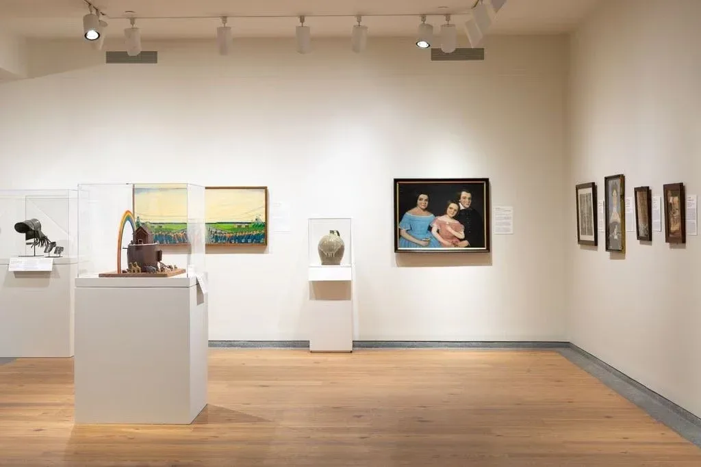 An installation view of “American Perspectives” at the Portland Museum of Art. PORTLAND MUSEUM OF ART
