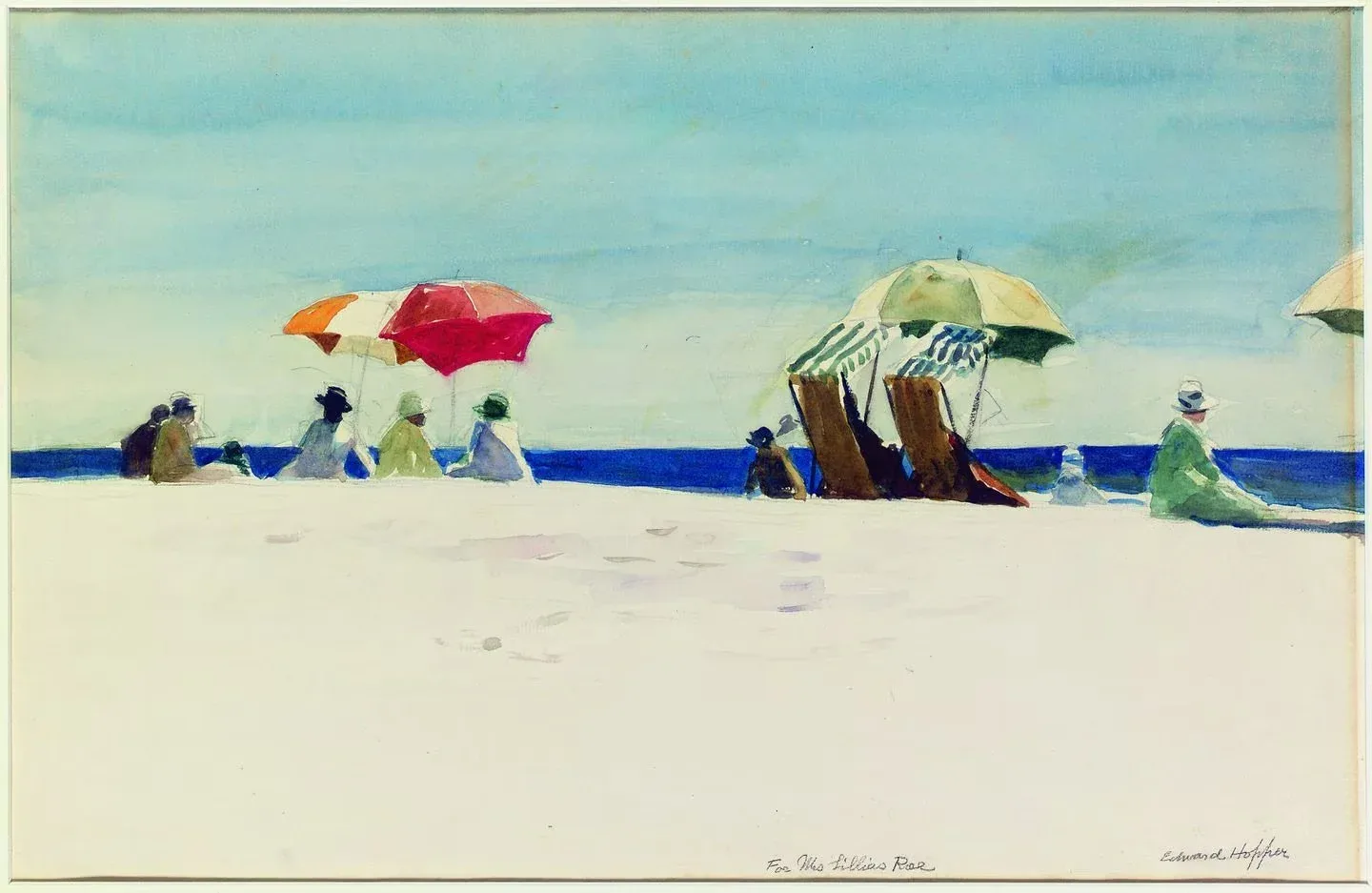 00VAsummerpreview - “Gloucester Beach, Bass Rocks,” 1923-24, by Edward Hopper. Image courtesy Christie’s. (© 2023 Heirs of Josephine N. Hopper/Licensed by Artists Rights Society (ARS), NY)HEIRS OF JOSEPHINE N. HOPPER/ARTISTS RIGHTS SOCIETY