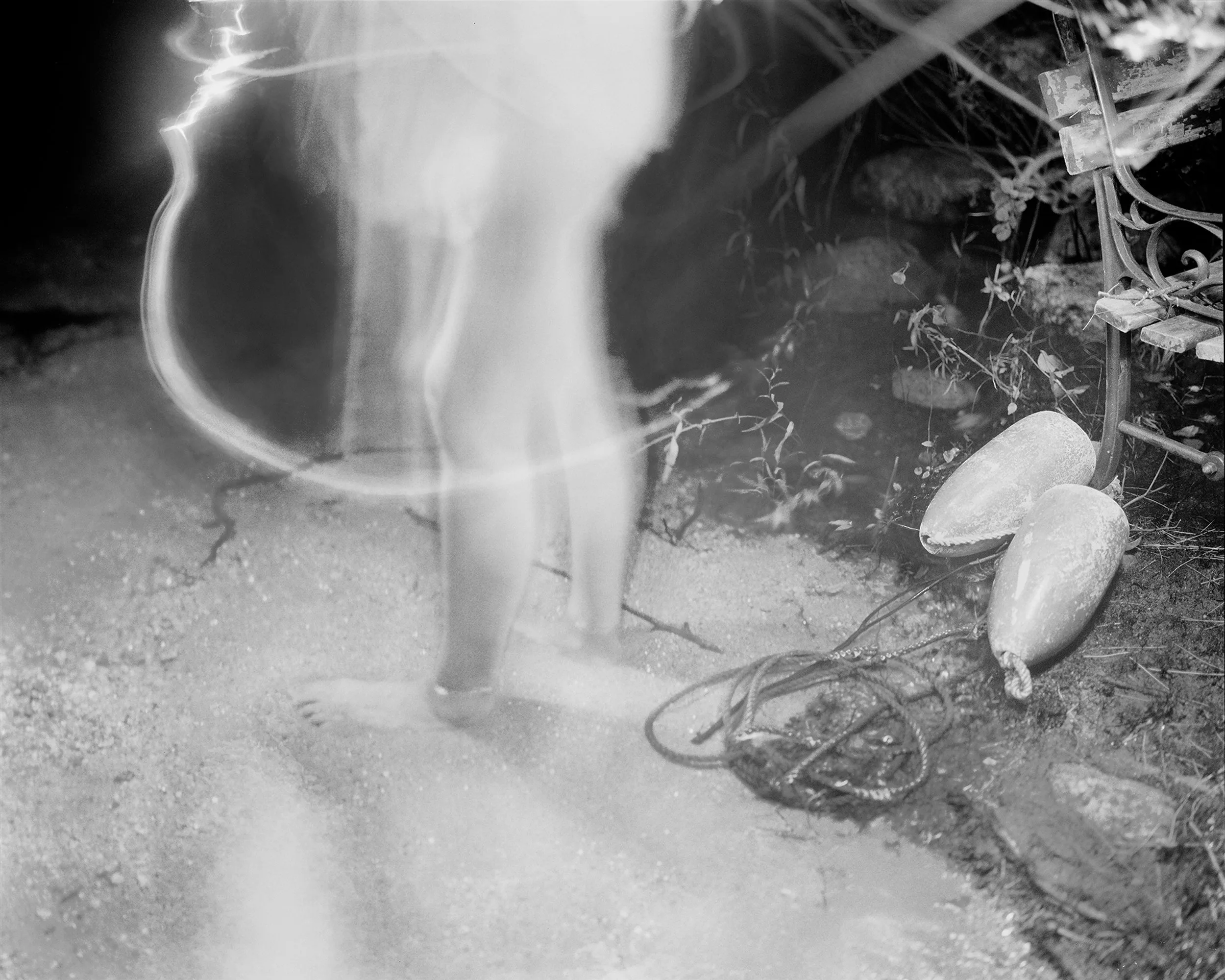 Maya Tihtiyas Attean (United States, born 1994), Becoming a ghost of myself, 2023, archival inkjet print, 32 x 40 inches. Maya Tihtiyas Attean. © Maya Tihtiyas Attean. Image courtesy the artist