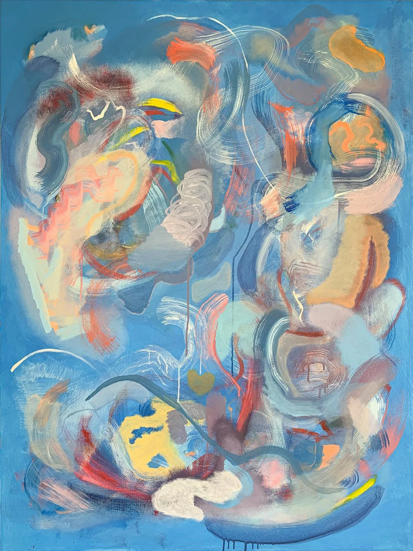 Patient Space Acrylic on canvas, 48″ x 36″