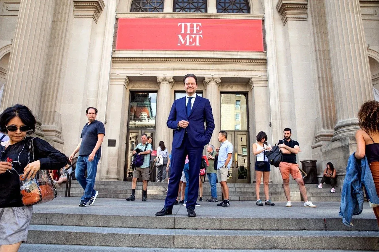 Max Hollein, the director of the Metropolitan Museum in Manhattan, said he would describe the current expansion as a “recontextualization.” Credit...Lelanie Foster for The New York Times